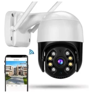 Wi-Fi Smart Câmera Externa IP A8 - Prova D'Água, Infravermelho, LED