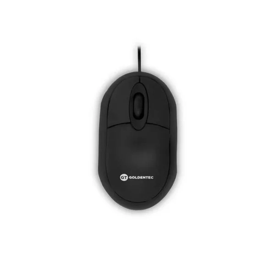Mouse USB Óptico Goldentec 1200 DPI Preto